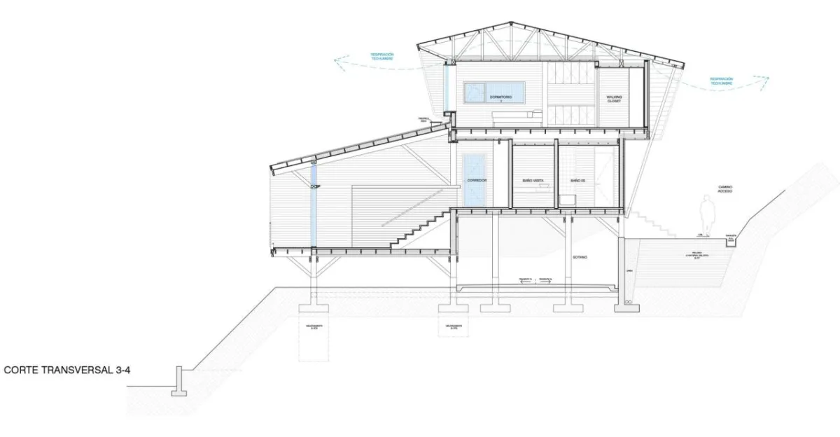 BIM建筑|纳蒙卡休小屋 / Schwember García-Huidobro Arquitectos