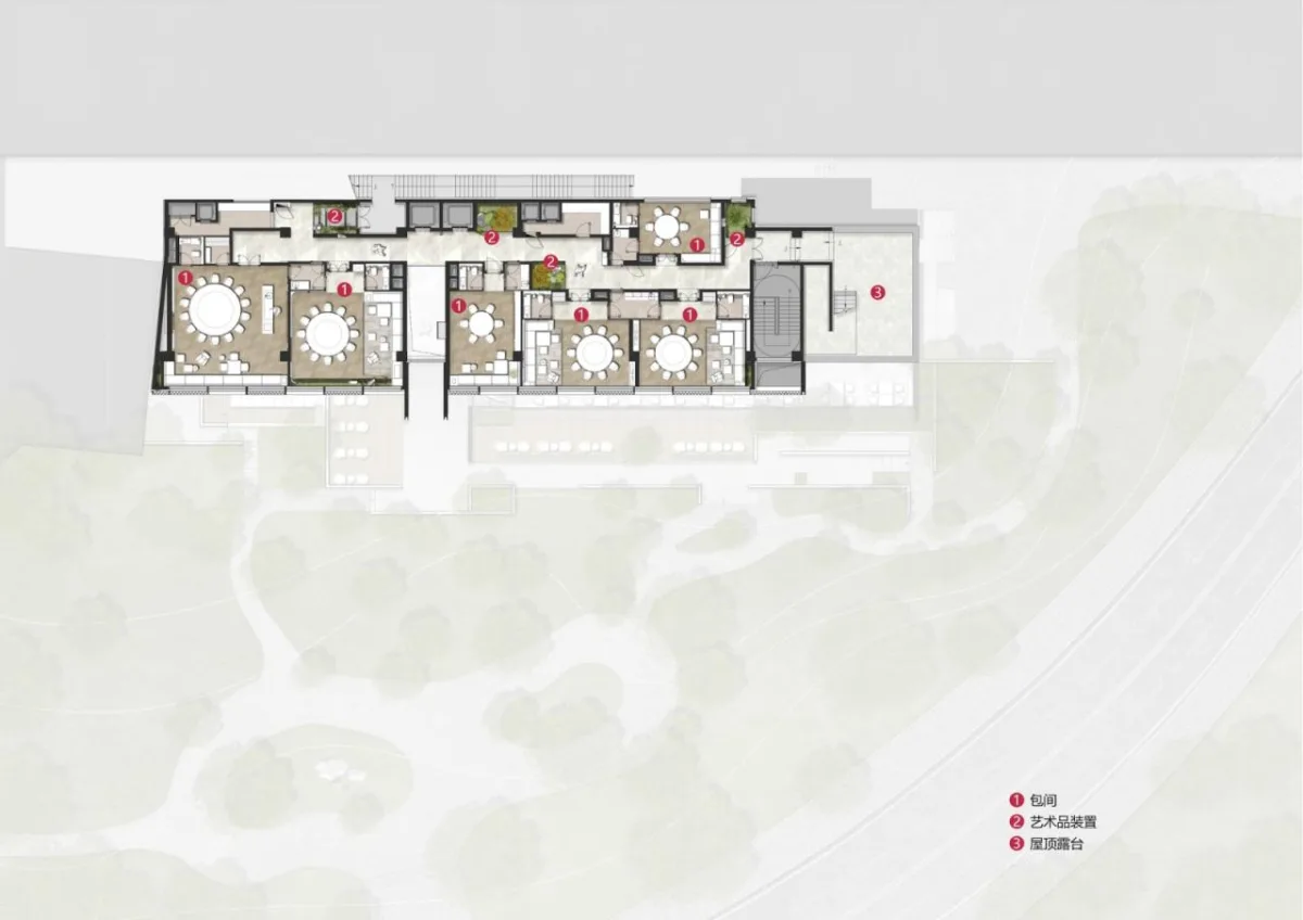 BIM建筑|南京鼓楼锦上 OCC 餐厅 / BUZZ 建筑事务所