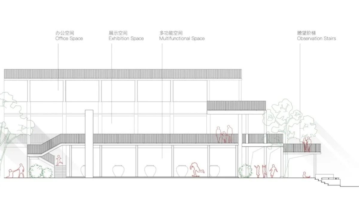 BIM建筑|森野长廊 / BDSD吾界设计