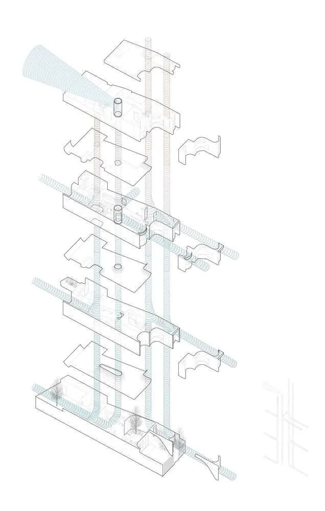 住宅 + 工作室设计风水难题下的曲线建筑智慧
