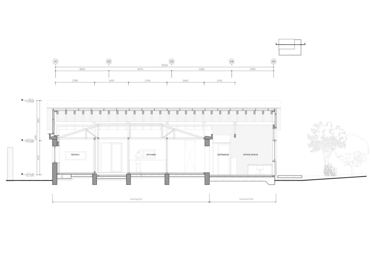 济州岛老房的新生新旧结构交织续写传统居住记忆的住宅设计 济州岛老房的新生新旧结构交织续写传统居住记忆的住宅设计